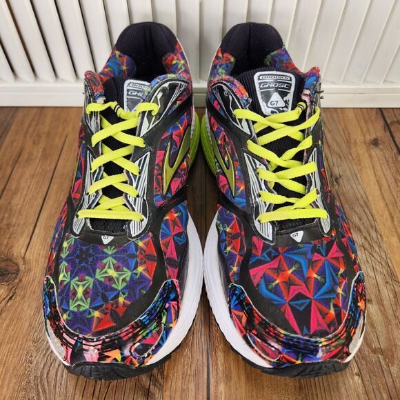 Brooks Ghost 7 Kaleidoscope Mens 10D Colorful Running Sneakers Shoes 1101681D080 - Picture 8 of 9